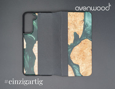 Samsung Galaxy S22 Plus PORTO COLLECTION FLIPCASE 9443 Grün